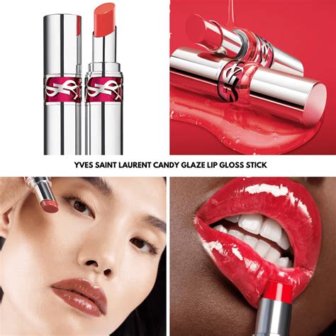 ysl lip gloss bracelet|YSL glossy lipstick.